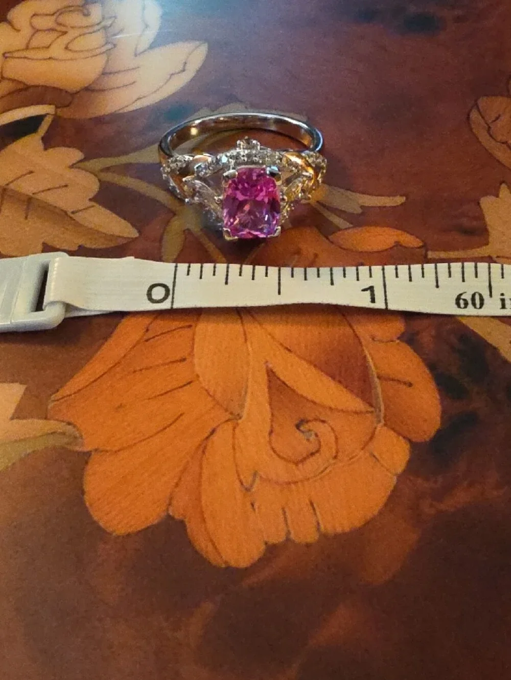 Bella Luce(R) Rhodium Over Silver 